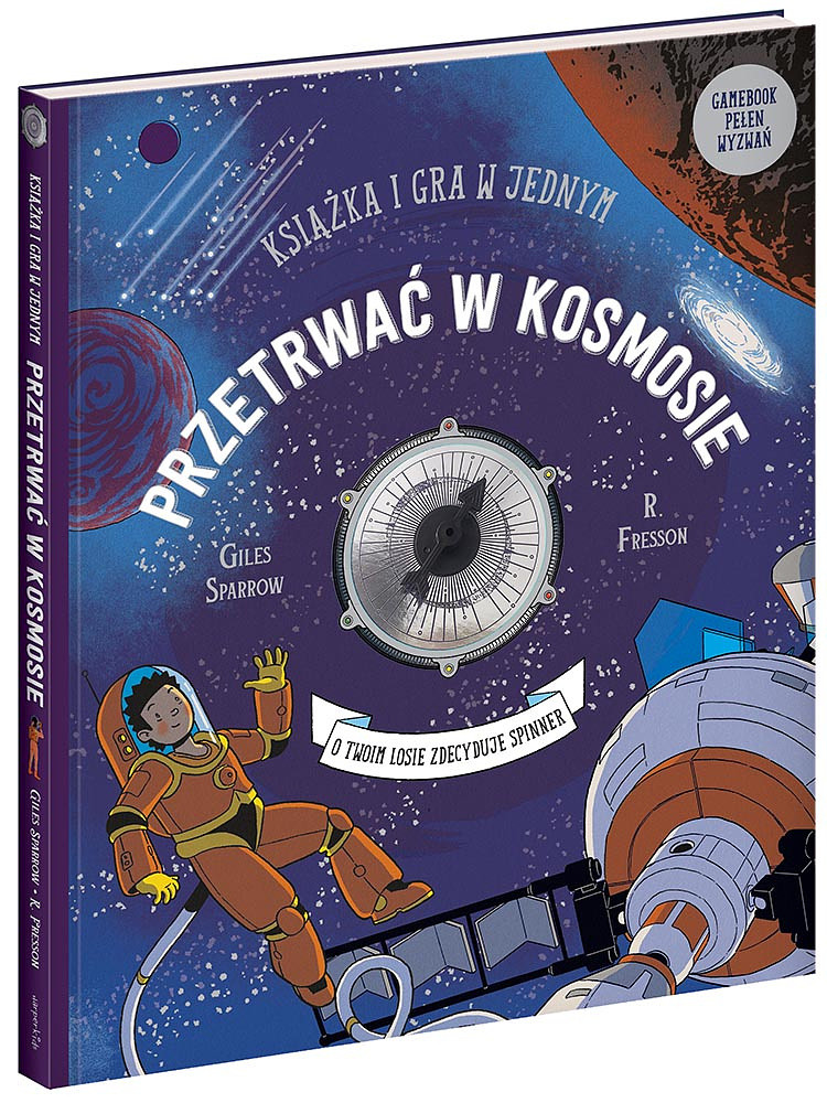 Książka i gra w jednym: Przetrwać w kosmosie