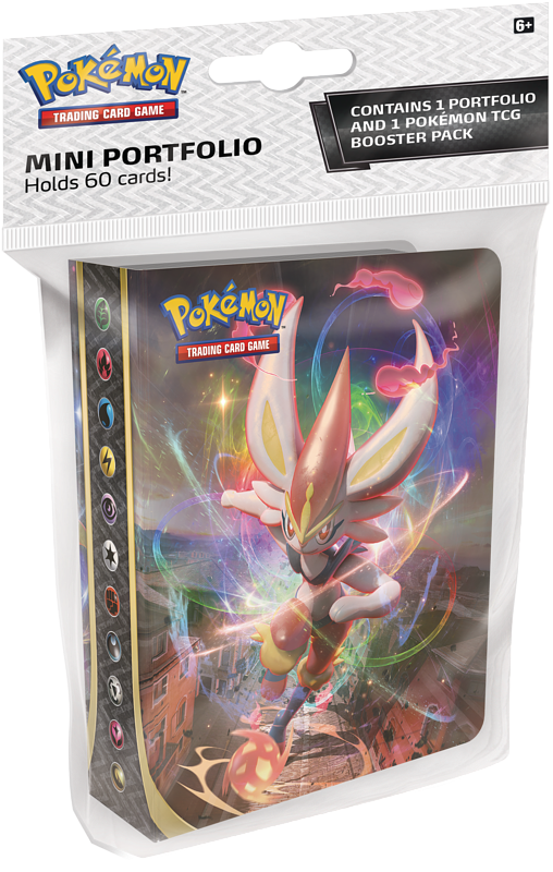 Pokemon TCG: Rebel Clash - Album Mini na 60 kart + booster