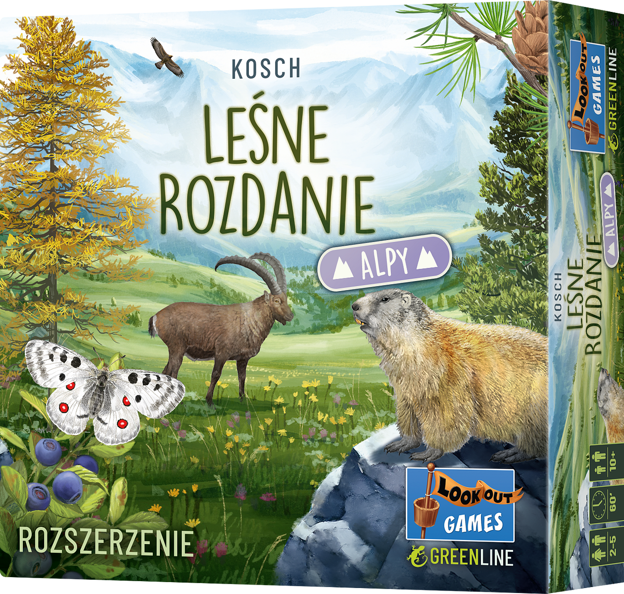 Leśne rozdanie: Alpy