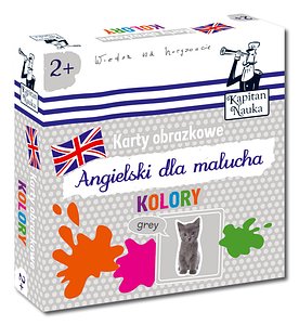 Karty obrazkowe - Angielski dla malucha - Kolory
