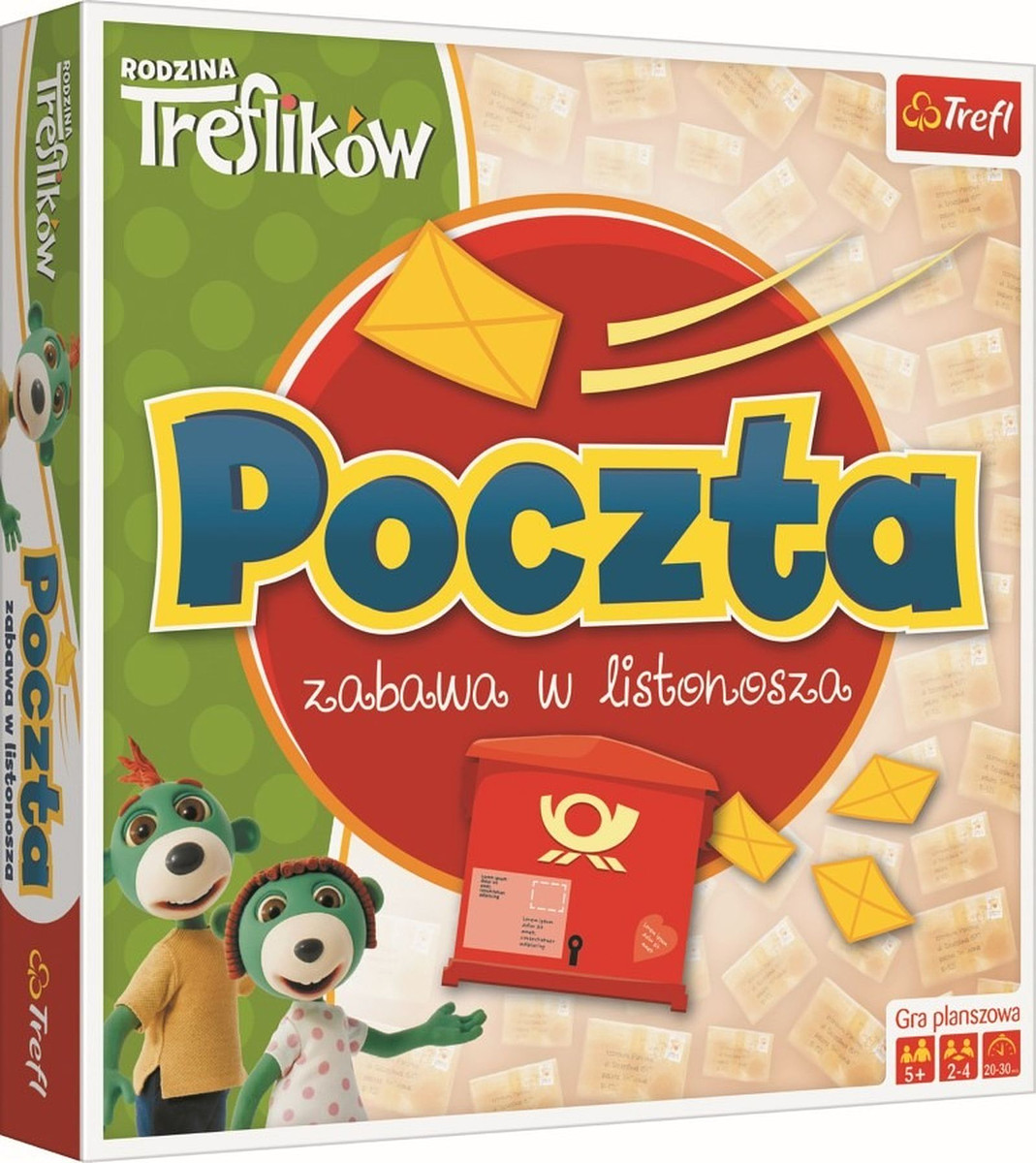 Poczta: Zabawa w listonosza (Rodzina Treflików)