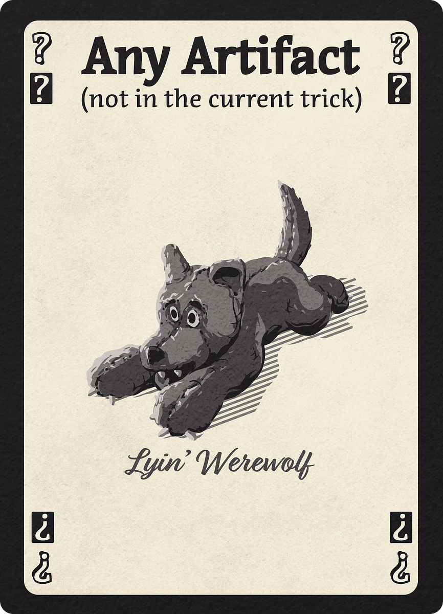 Seers Catalog: Lyin' Werewolf Promo Card