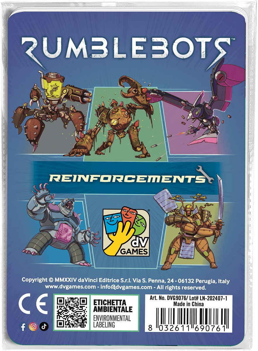 Rumblebots: Reinforcements