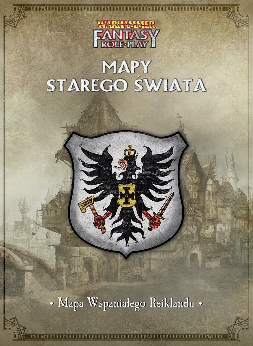 Warhammer Fantasy Roleplay (4. edycja): Mapy Starego Świata - Mapa wspaniałego Reiklandu