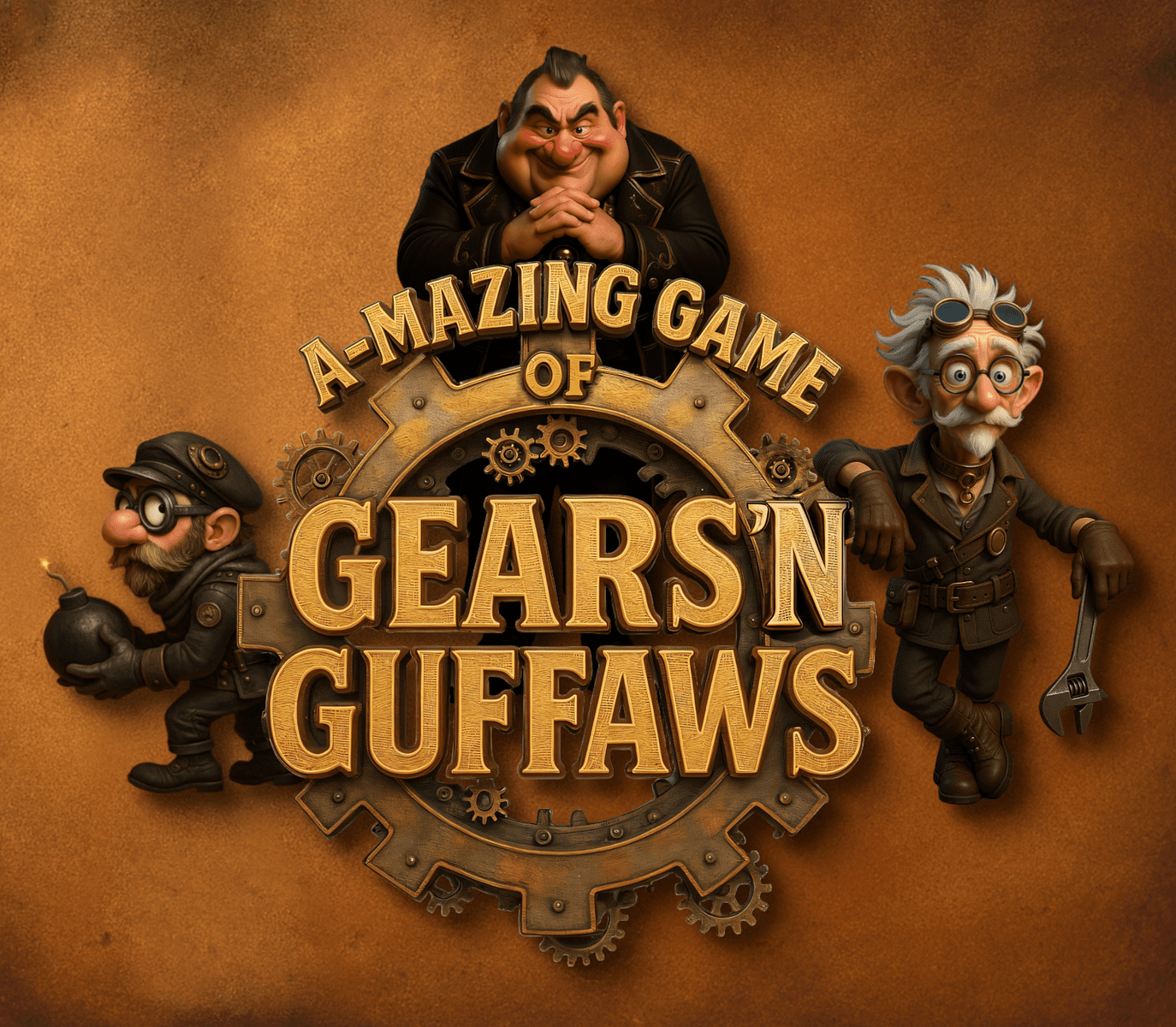 A-Mazing Game of Gears 'N Guffaws
