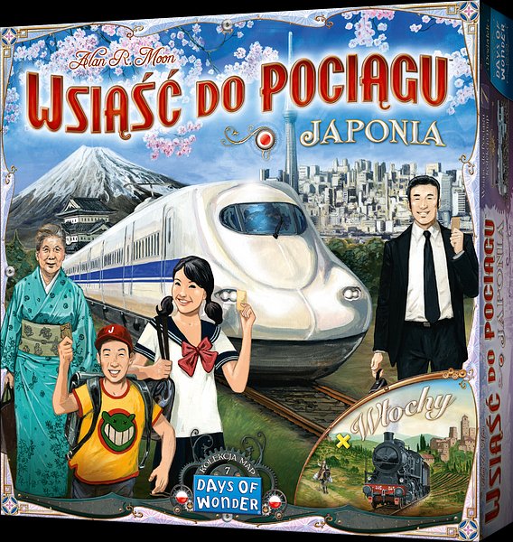 Wsiąść do pociągu: Kolekcja map 7 - Japonia i Włochy