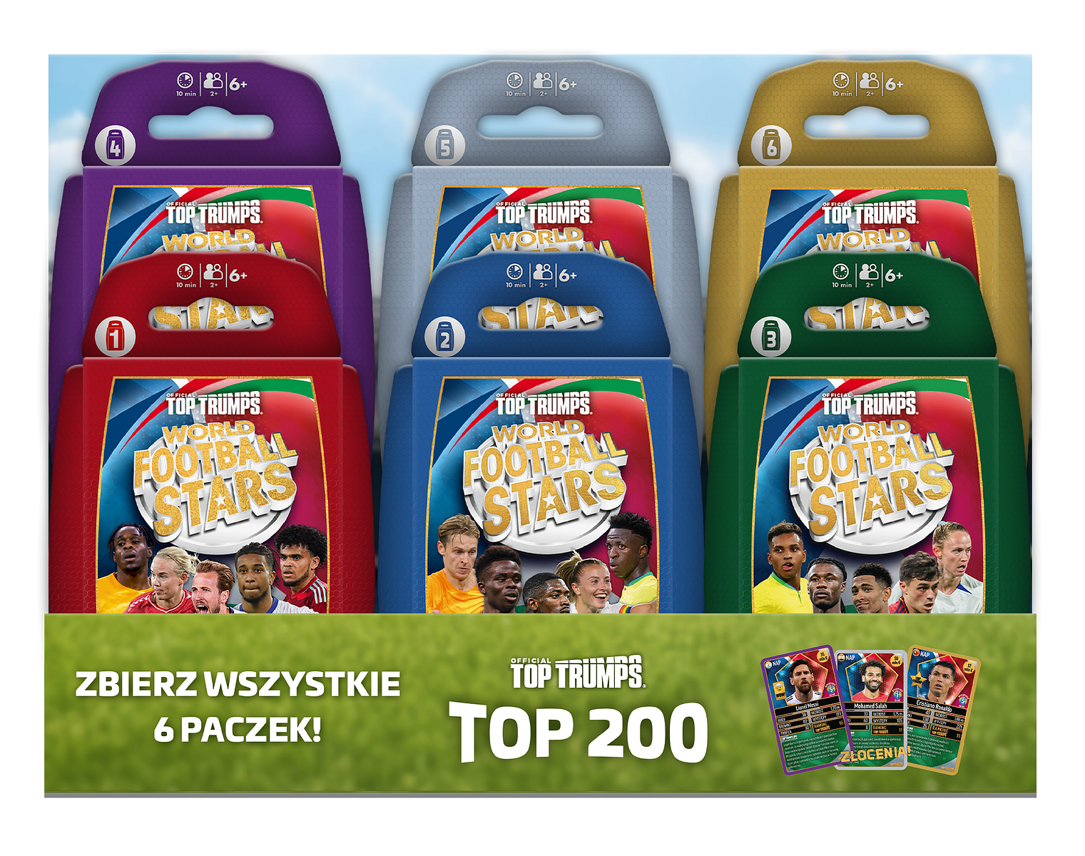 Top Trumps: World Football Stars - Top 200