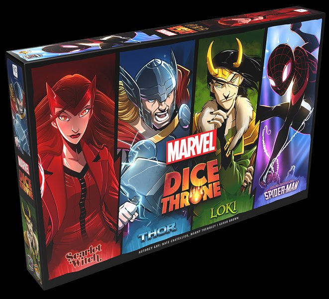 Dice Throne Marvel: Box 1 (Scarlet Witch, Thor, Loki, Spider-Man)