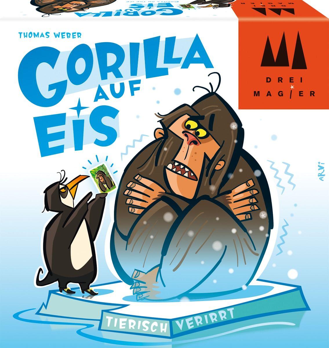 Gorilla auf Eis