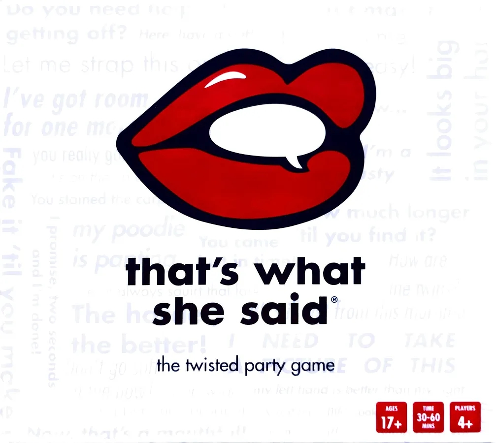 That's What She Said Game
