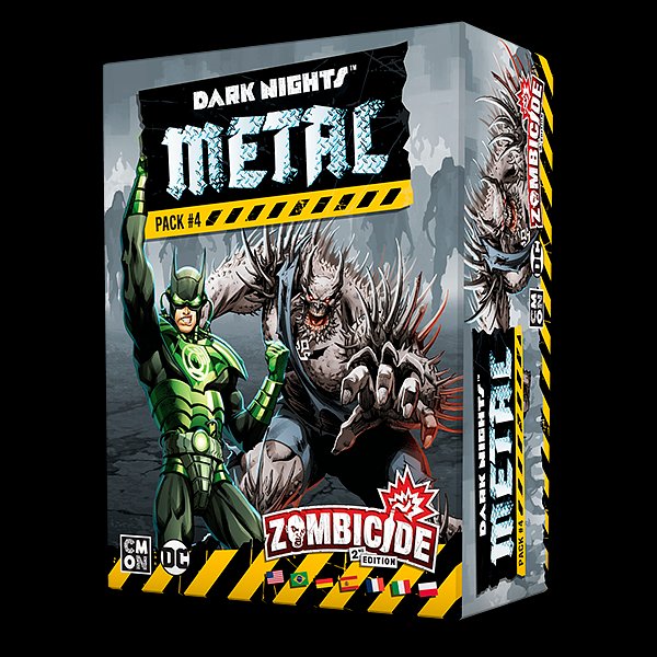Zombicide (2. edycja): Dark Nights Metal Pack 4