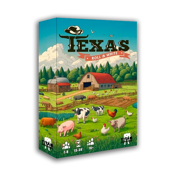 Texas: Roll & Write