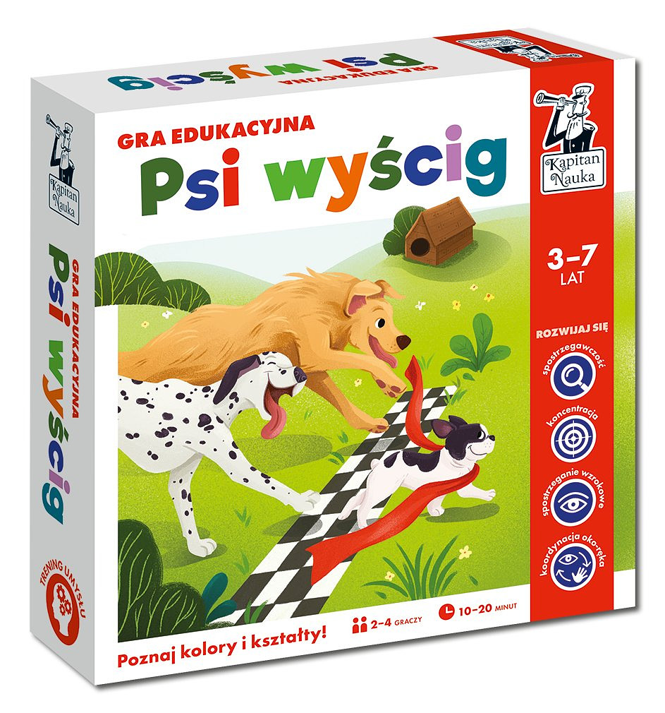 Gra edukacyjna: Psi wyścig