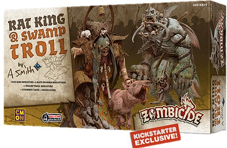 Zombicide: Green Horde - Rat King & Swamp Troll
