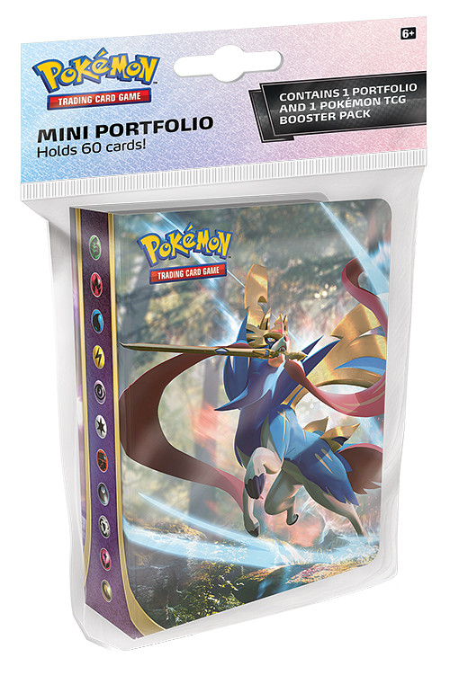 Pokemon TCG: Sword and Shield - Mini Album na 60 kart + booster