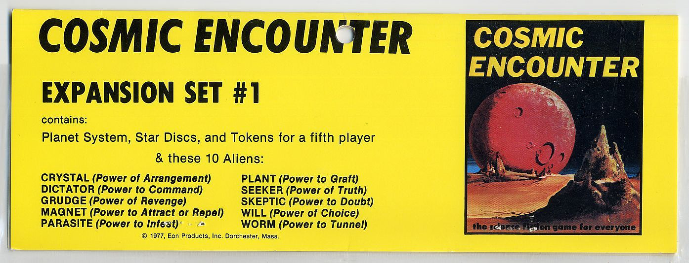 Cosmic Encounter: Expansion Set #1