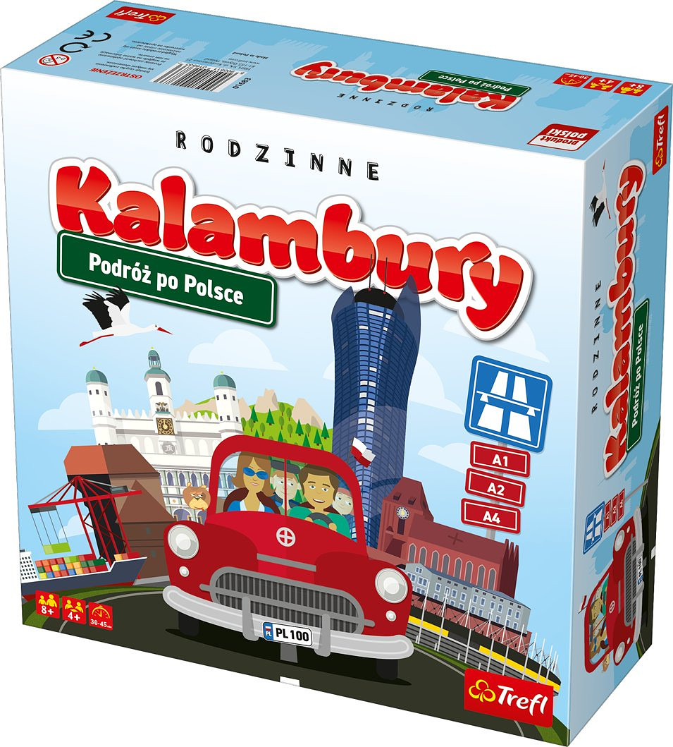 Rodzinne kalambury: Podróż po Polsce