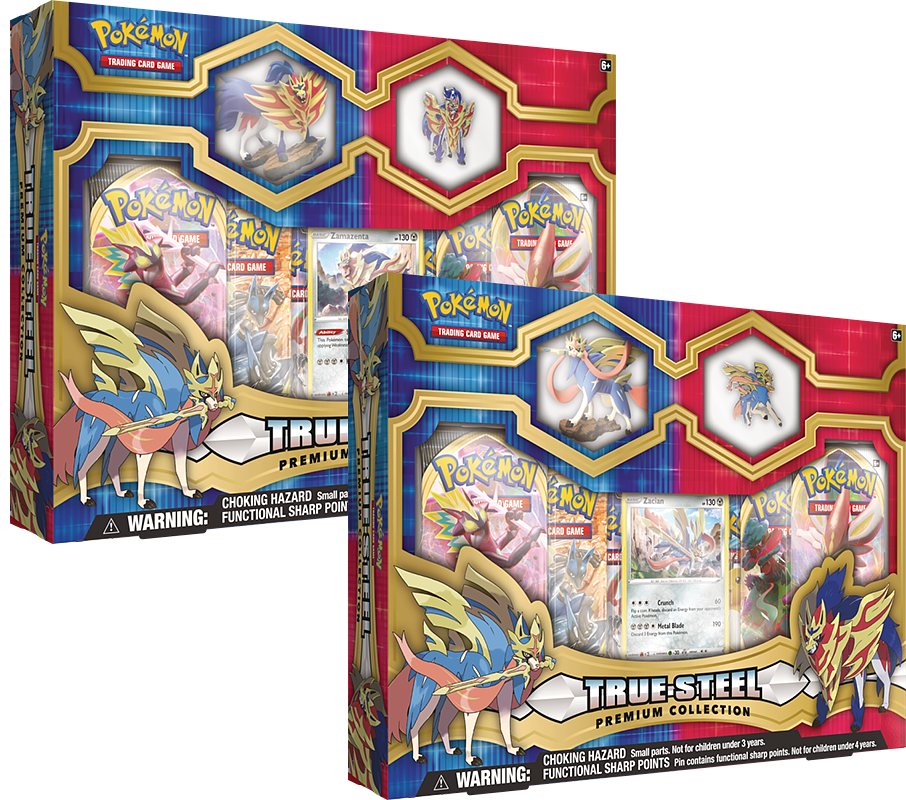 Pokemon TCG: True Steel - Premium Figure & Pin Collection (Display 6szt.)