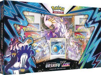 Pokemon TCG: Urshifu Rapid Strike VMAX Premium