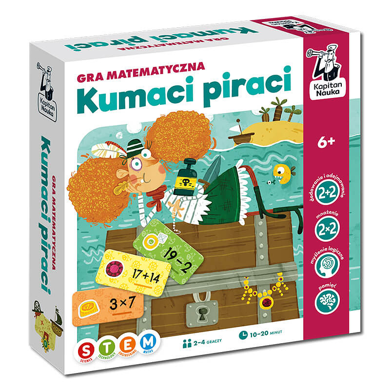 Gra matematyczna: Kumaci piraci