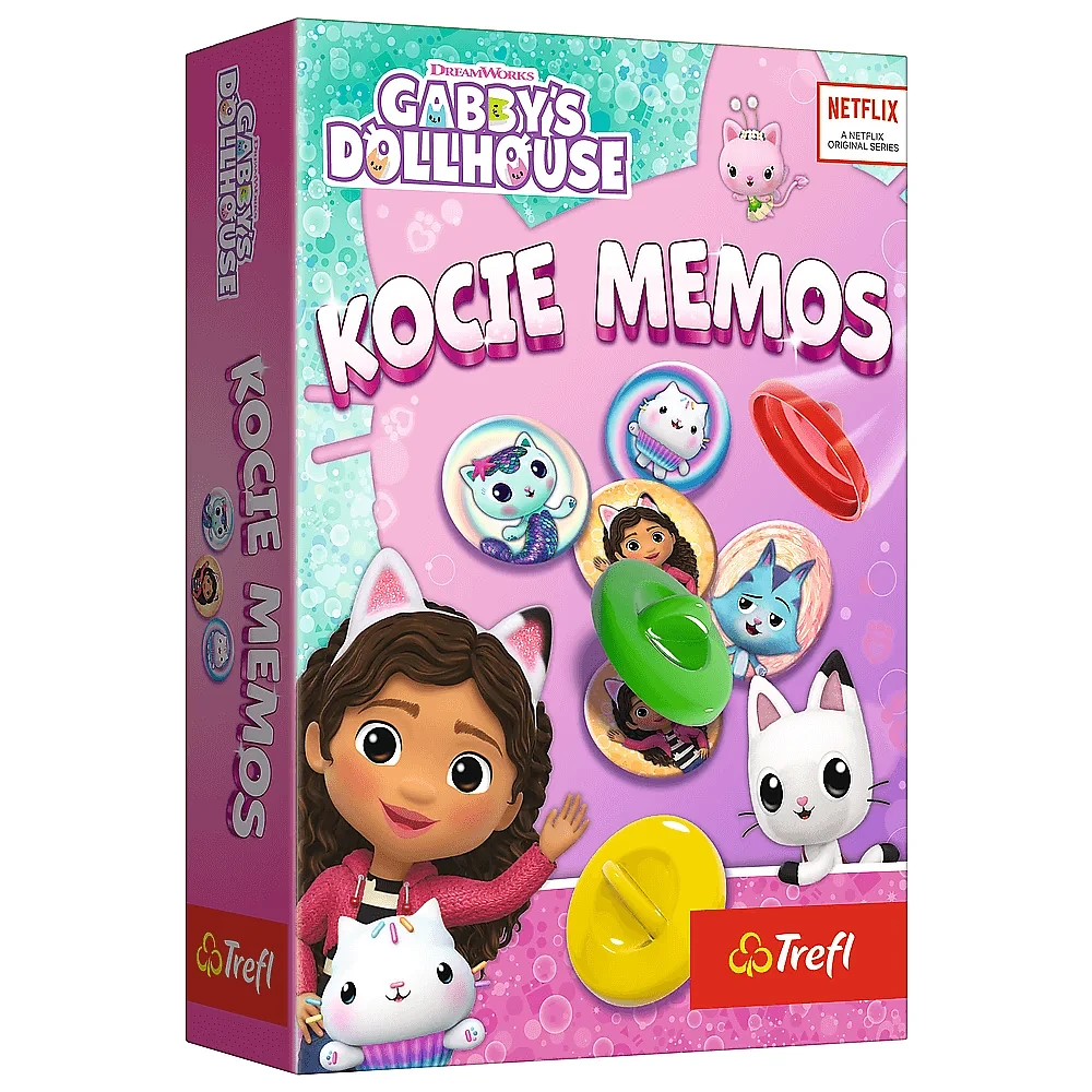 Kocie memos: Koci Domek Gabi (gra podróżna)