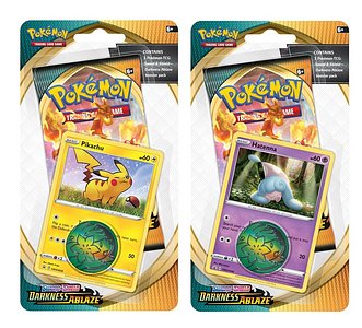 Pokemon TCG: Darkness Ablaze - Checklane Blister (Display 16 szt.)