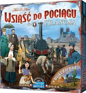 Wsiąść do pociągu: Kolekcja map 6 - Francja i Dziki Zachód