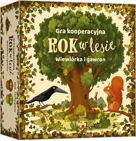 Rok w lesie: Wiewiórka i gawron
