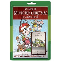 12 Days of Munchkin Christmas Coloring Book