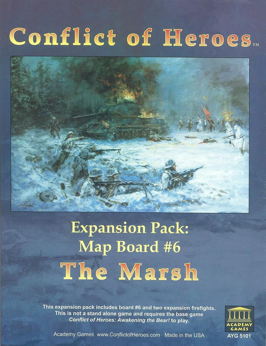 Conflict of Heroes: Marsh Map Missions