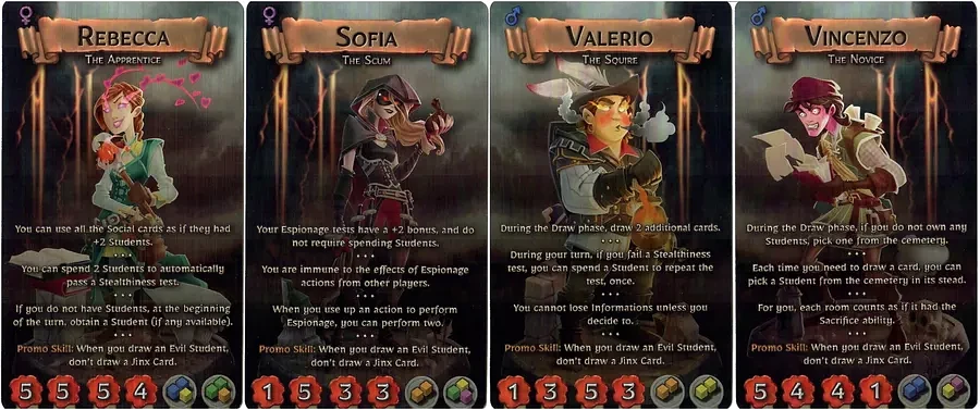 Dungeonology: Sine Tempore Promo Cards