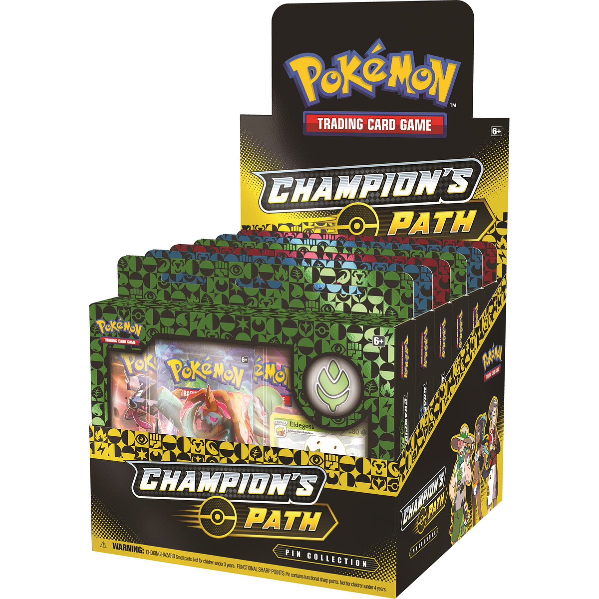 Pokemon TCG: 3.5 Champion's Path - Pin Collection September (Display 6szt.)