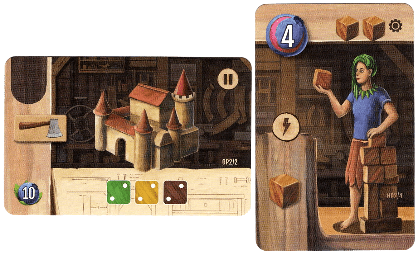 Woodcraft: Dice Tower 2023 Promo Cards
