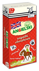 Zagadki obrazkowe: Angielski 6-9 lat