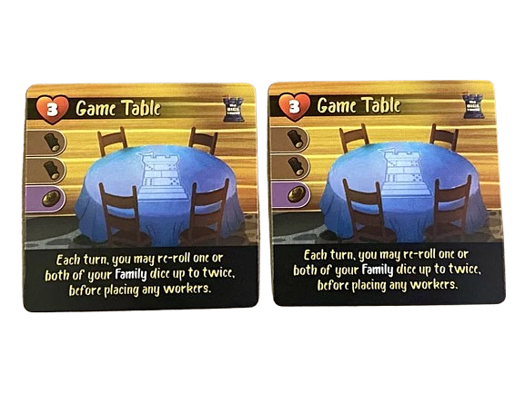 Creature Comforts: Game Table Promo Cards