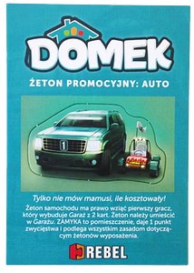 Domek: Żeton promocyjny - Auto