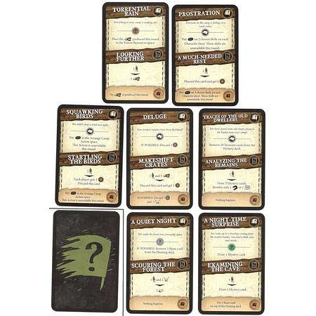 Robinson Crusoe: Adventures on the Cursed Island - Event Cards