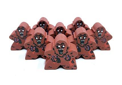 Zombie Bigfoot - Character Meeple