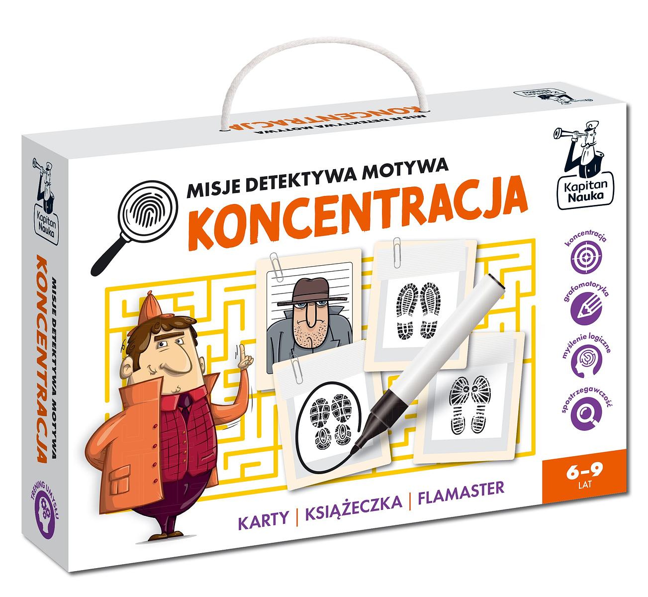 Misje detektywa Motywa: Koncentracja