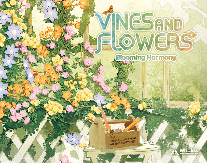 Vines and Flowers: Blooming Harmony