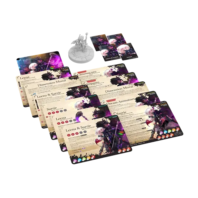 Middara: Leena and Sarrie, Dream-Animators Resin Kit