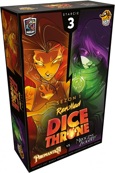 Dice Throne: Starcie 3 - Piromantka vs Mroczny Złodziej (Sezon 1)
