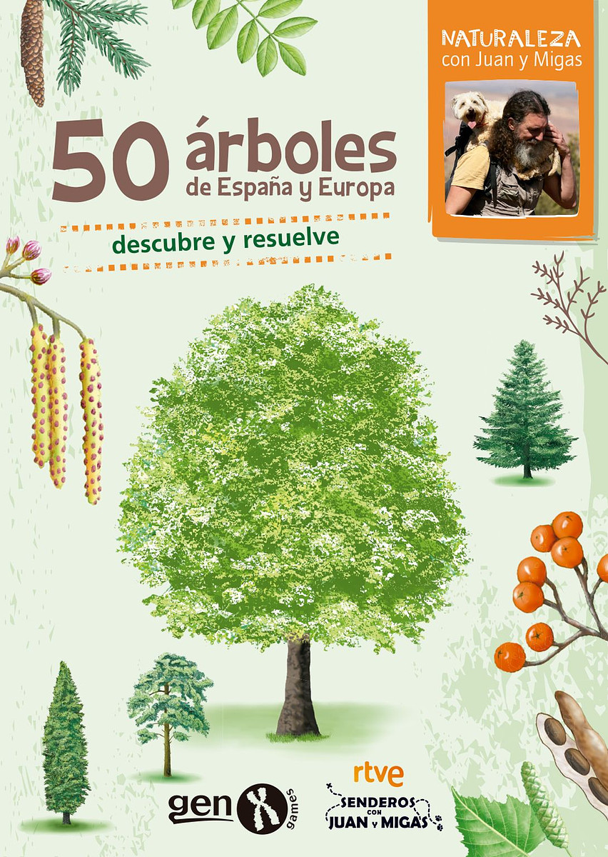 50 Árboles de España y Europa: Naturaleza con Juan y Migas