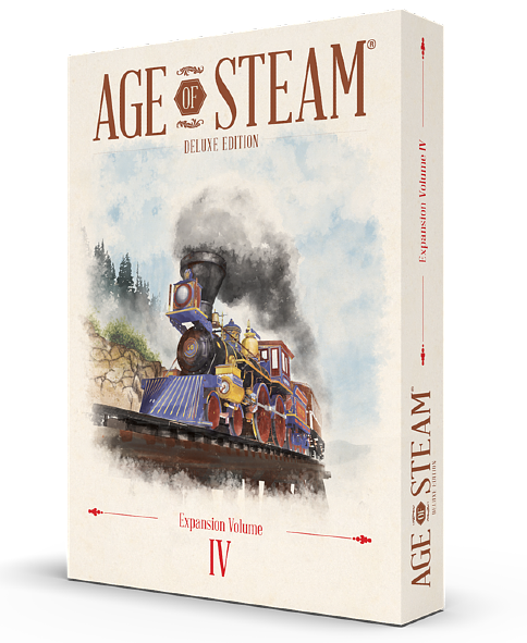 Age of Steam Deluxe: Expansion Volume IV