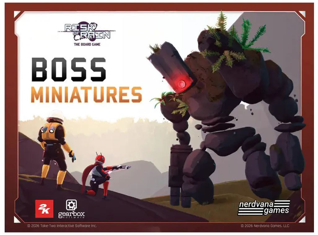 Risk of Rain: The Board Game - Boss Miniatures
