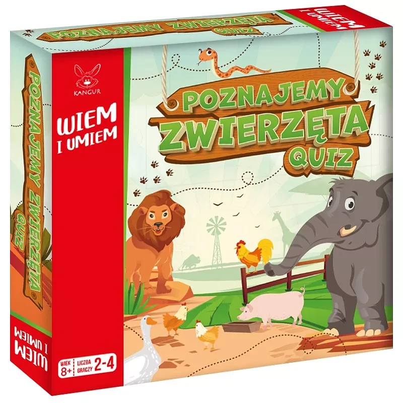 Wiem i umiem: Poznajemy zwierzęta quiz