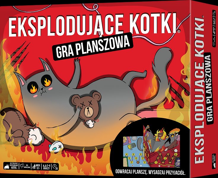 Eksplodujące kotki: Gra planszowa