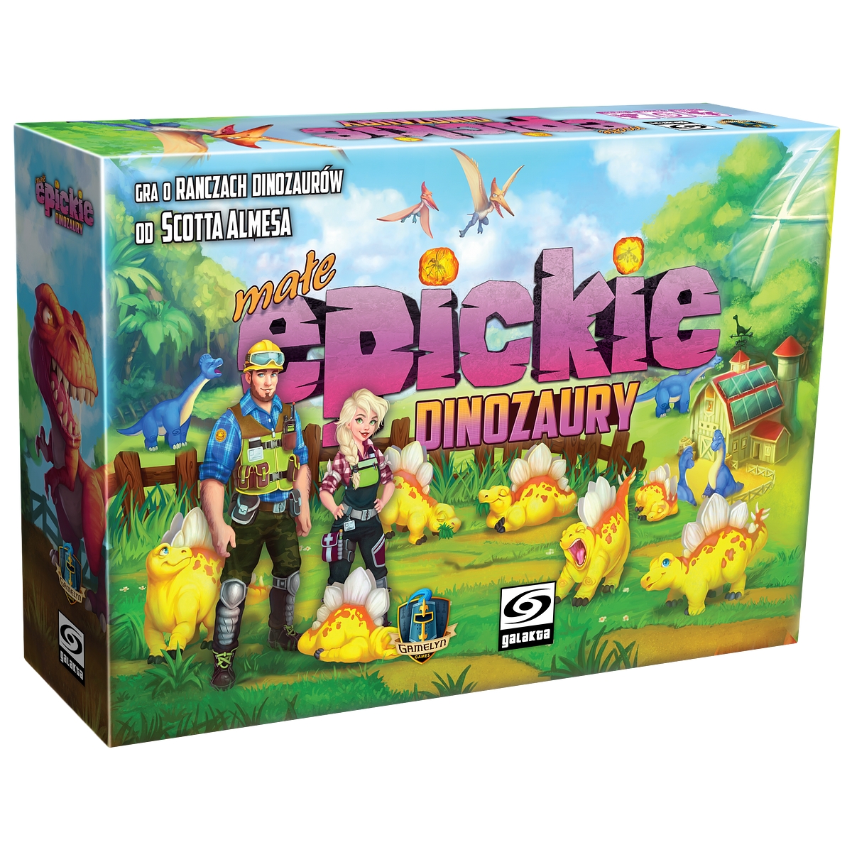 Małe epickie dinozaury