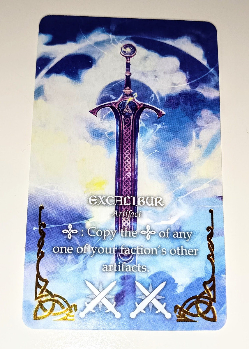 Avalon: The Riven Veil – Excalibur Promo Card