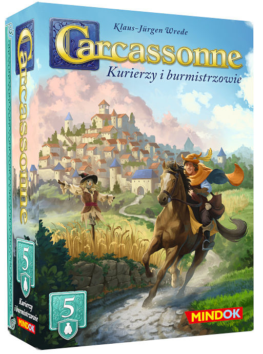 Carcassonne: 5. Kurierzy i burmistrzowie